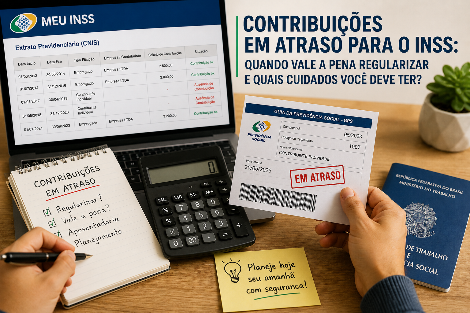 INSS em Atraso: Vale a Pena Pagar as Contribuições?